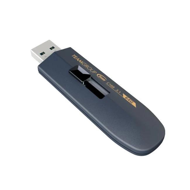 Team Group C188 64GB USB 3.1 Flash Drive - Blue - فلاش ذاكرة